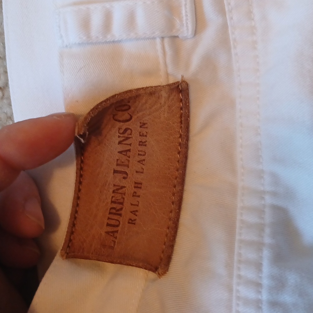 Ralph Lauren White Capris Womens 10 - Picture 7 of 7
